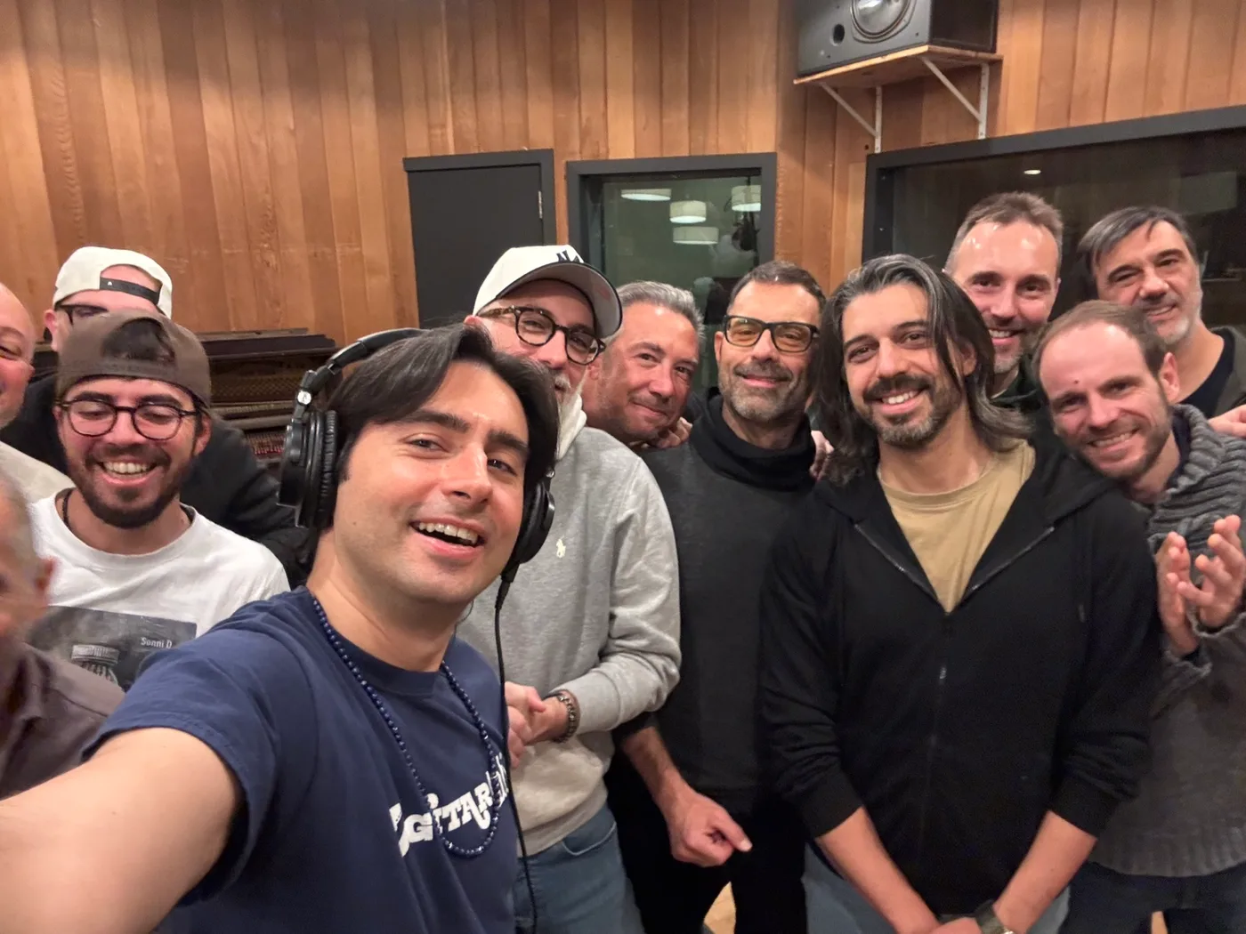 La prima classe Mastermind con Davide e la sua band nello studio di New York