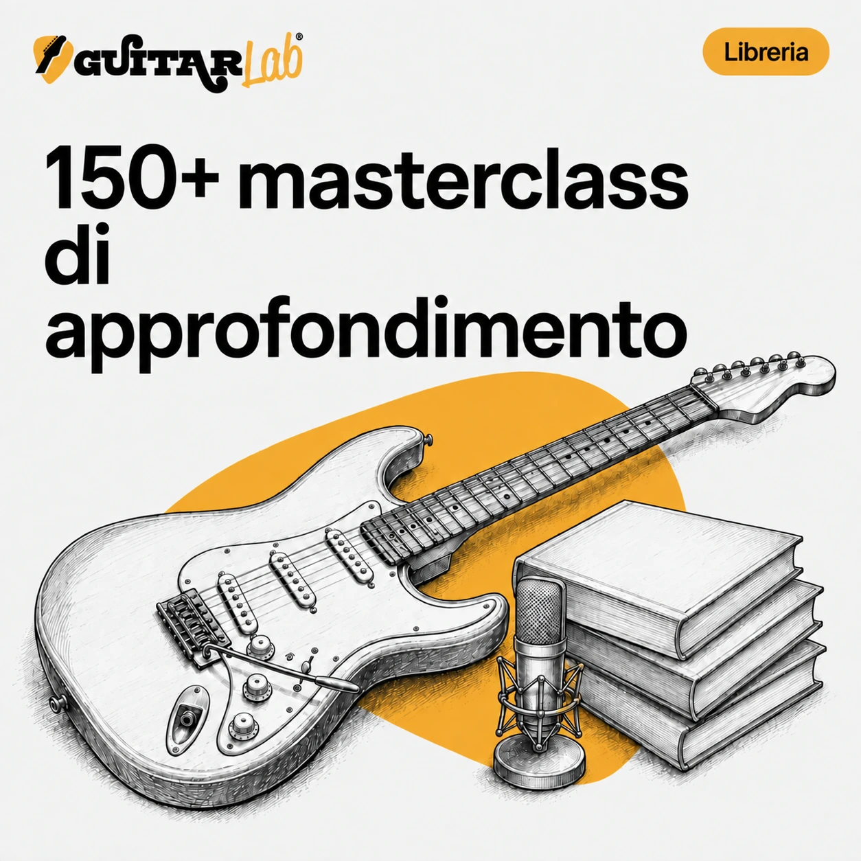 Copertina GUITARlab: 150+ masterclass di approfondimento